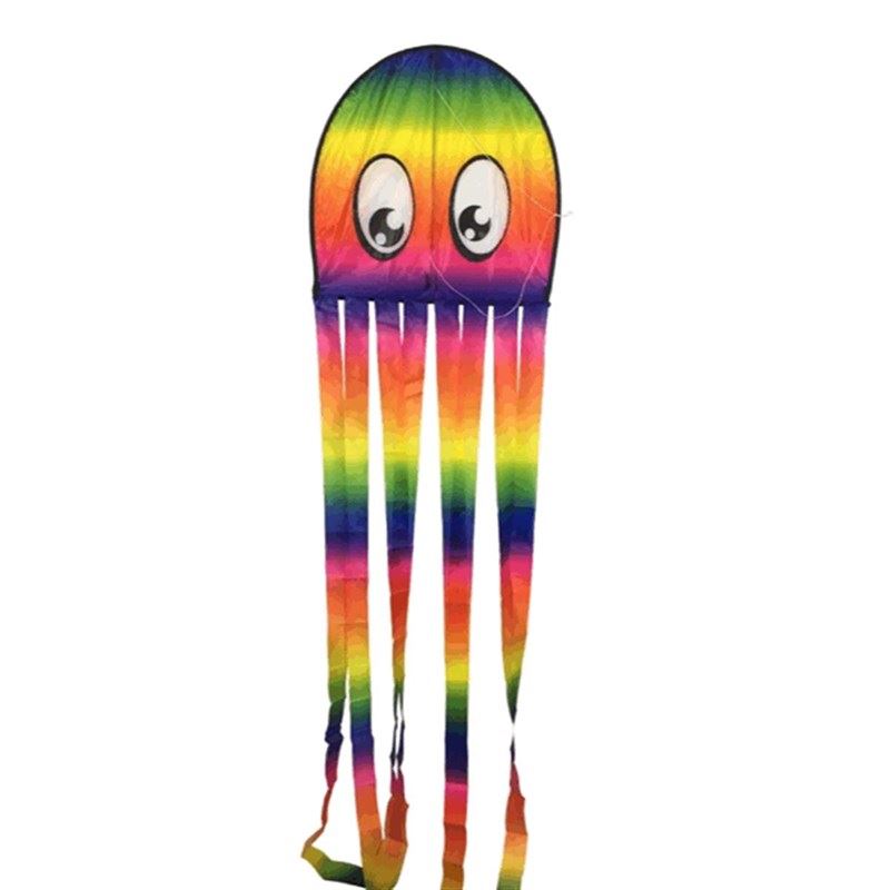Kids Kite Octopus Rainbow 48X200 Cm