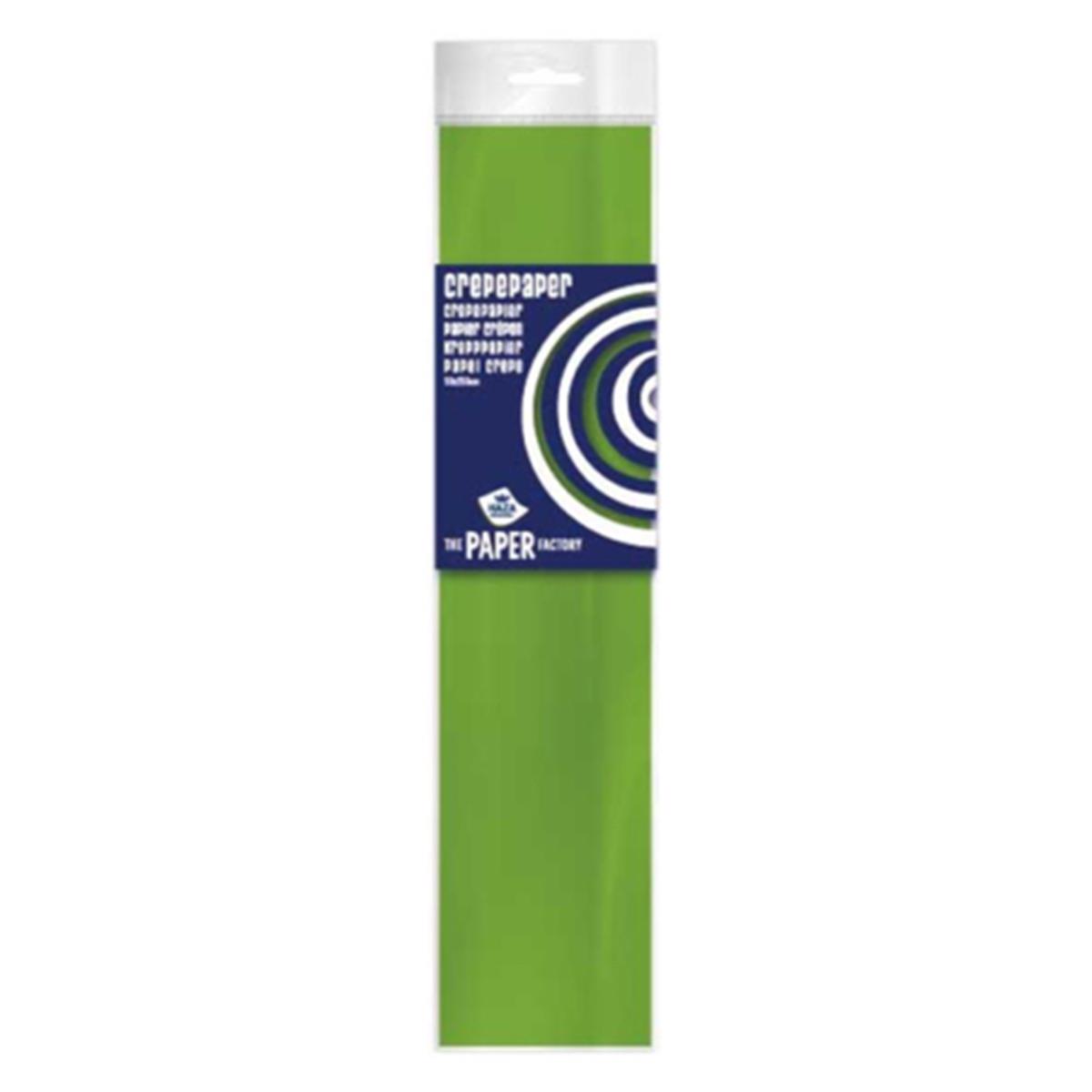 crêpe poly 28 gm²/ 40% / 250x50 vert clair