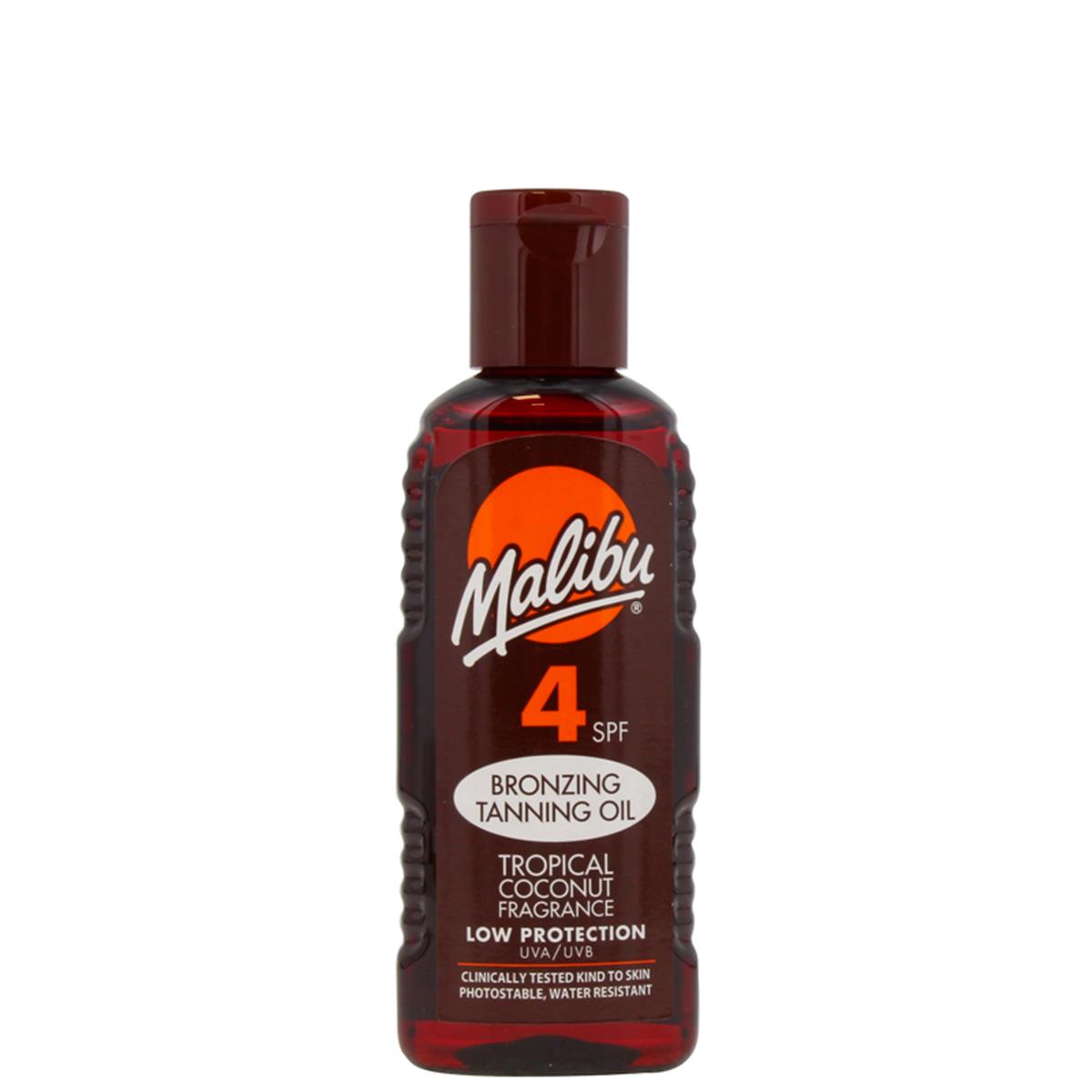 Malibu 100 ml SPF 4 tanning oil GM439