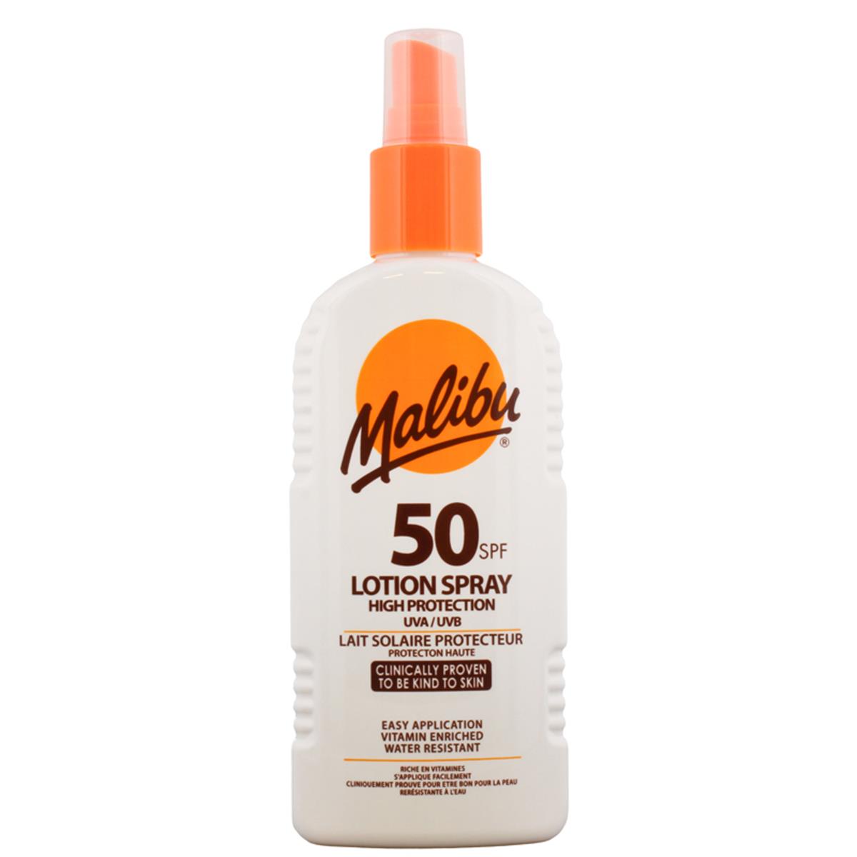 Malibu 200 ml SPF 50 lotion spray GM262