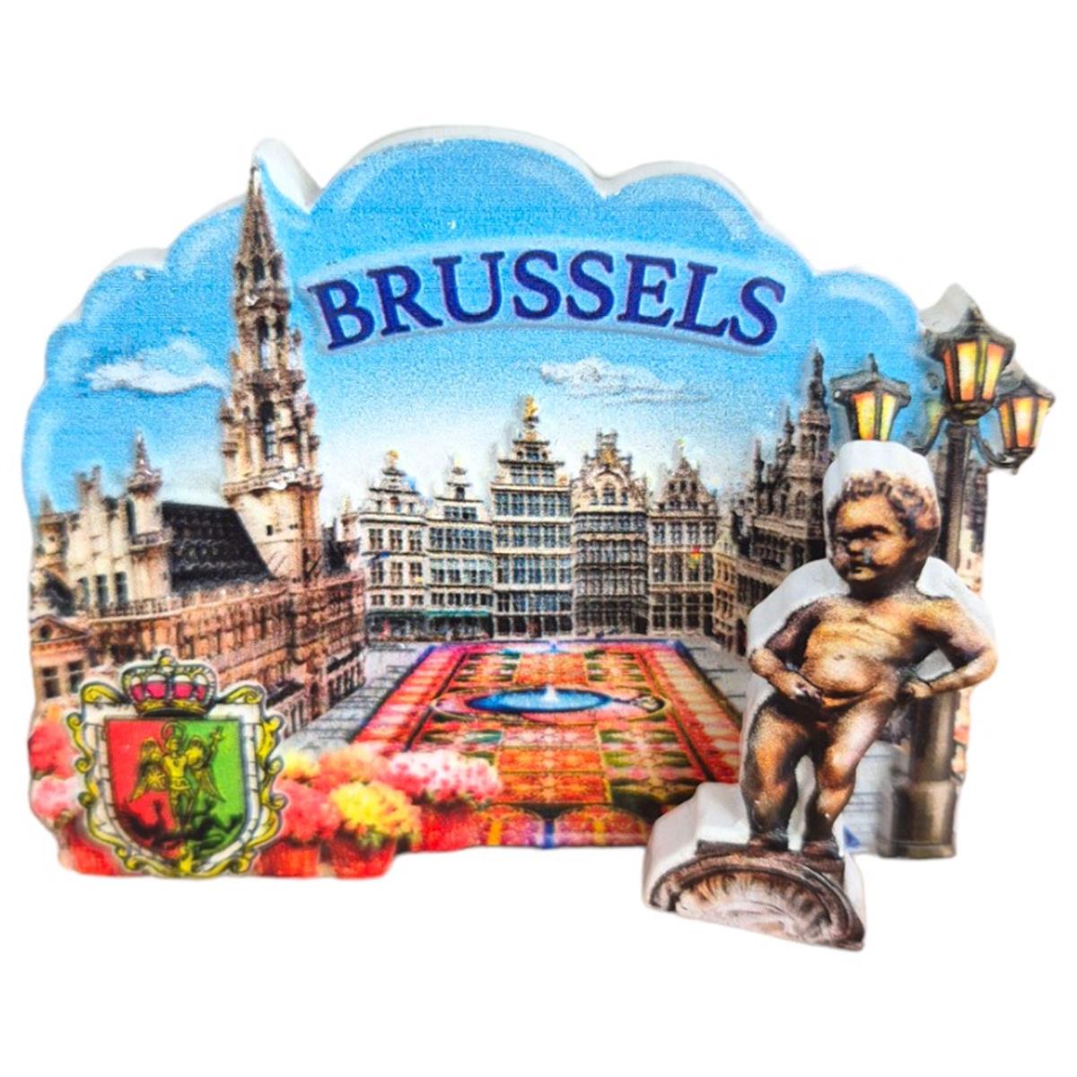 Magneet 3D Brussel 26 spring