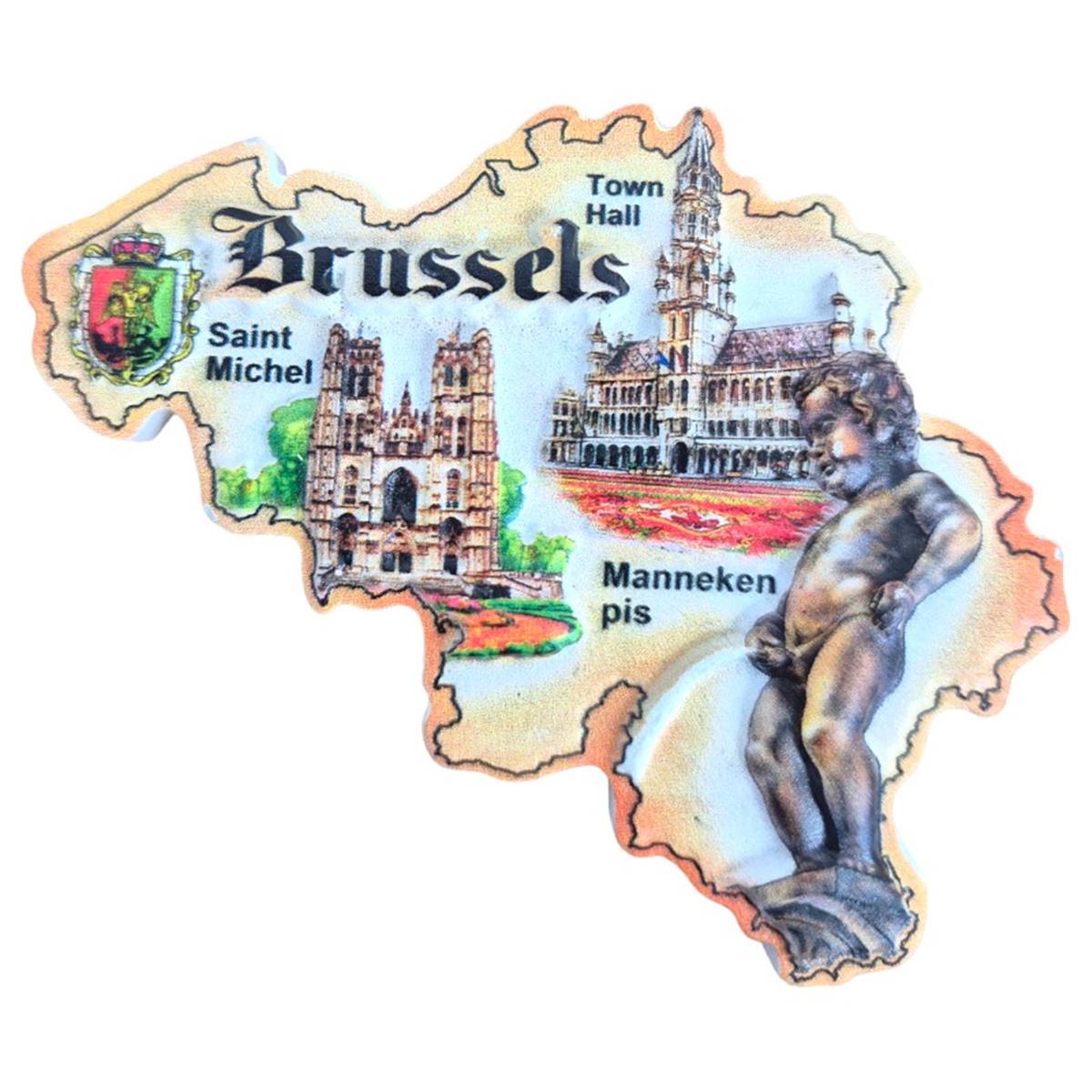 Magneet 3D Brussel 17