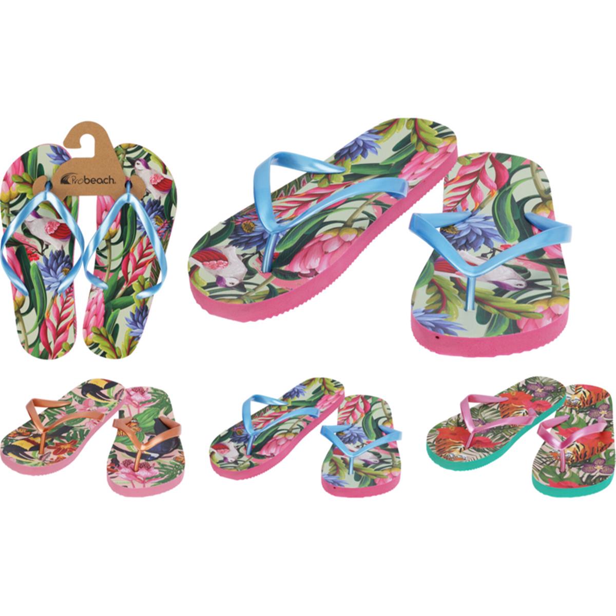 Tongues tropical Femmes taille 36 - 41