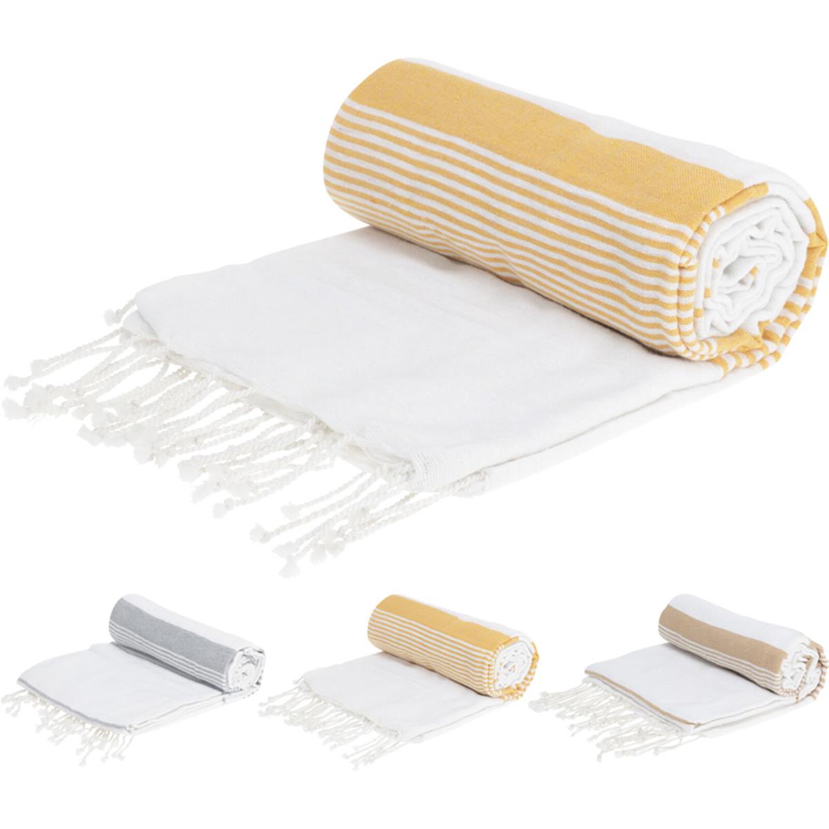 Fouta 3 ass rayé 150 * 220 cm