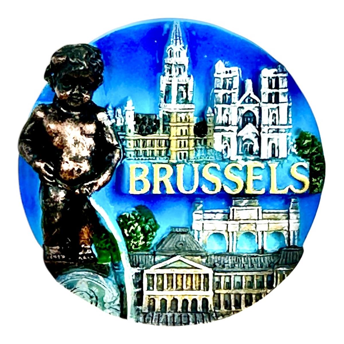 Magneet Brussels rond