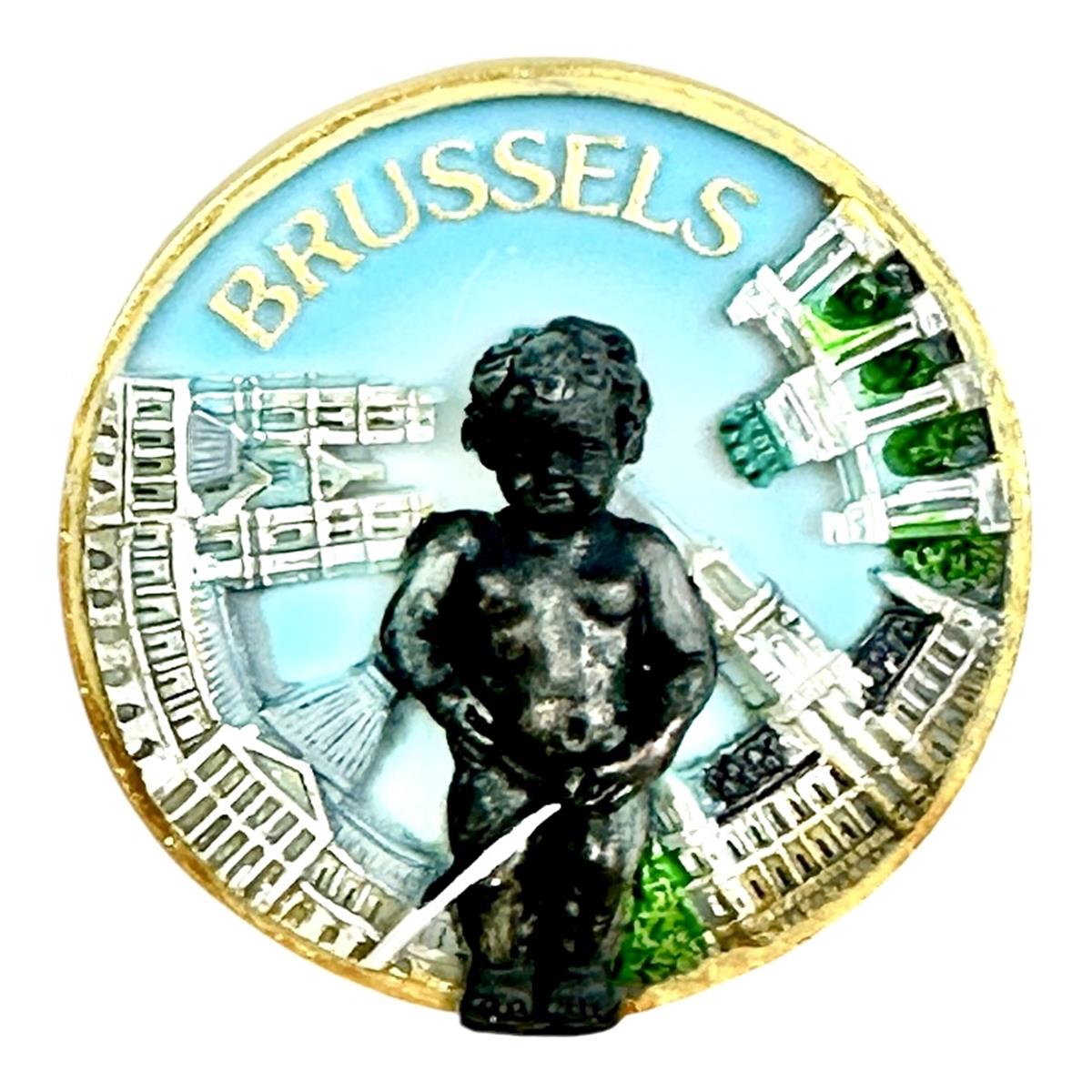 Magneet Brussels rond M.Pis