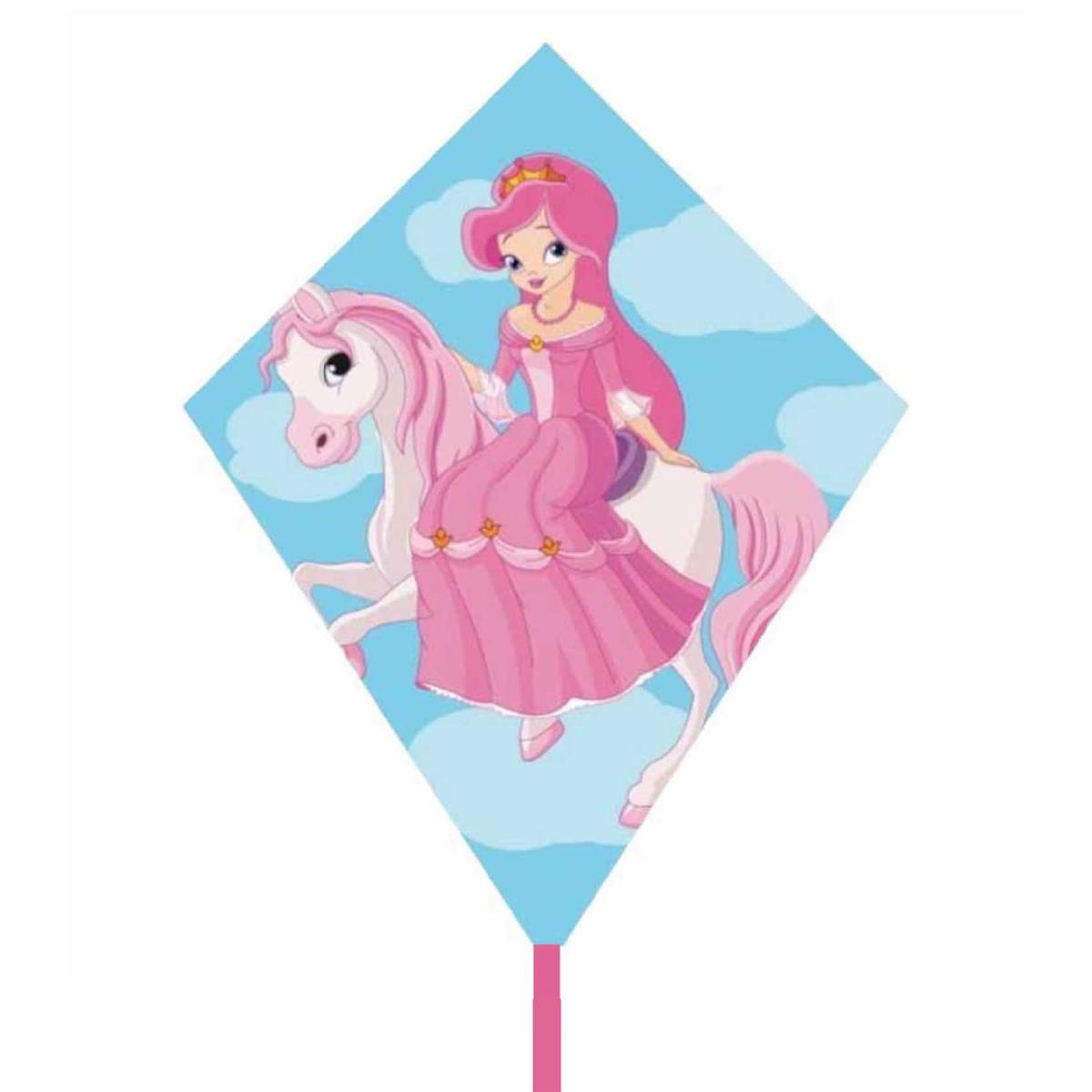 Kids kite PRINCESS 65x65 cm