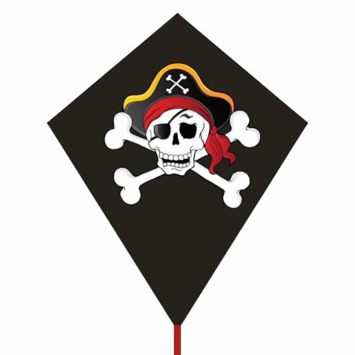 Kids kite PIRATE 65x65 cm