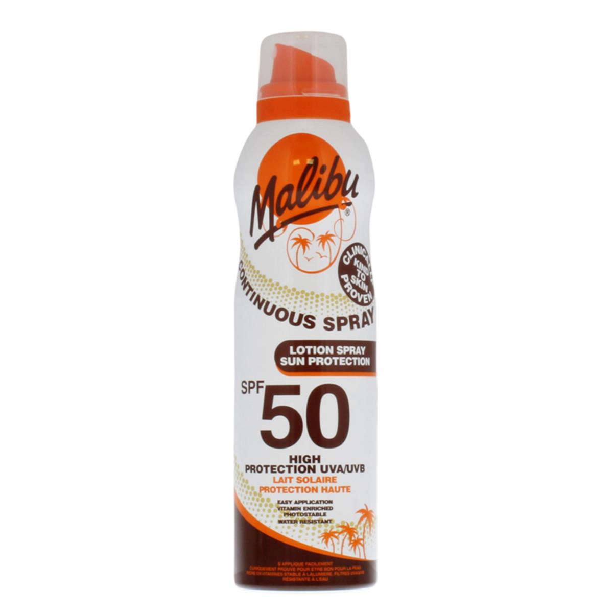 Malibu 175 ml SPF 50 Mist Spray spray