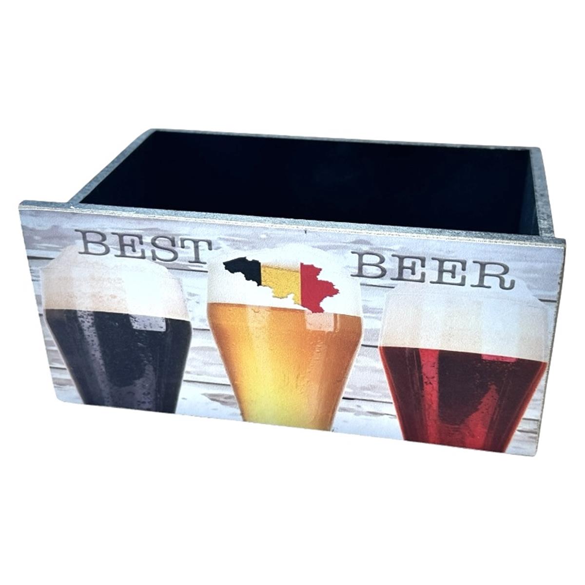 Bierbak best beer 19.5x13.5 cm 6 flesjes