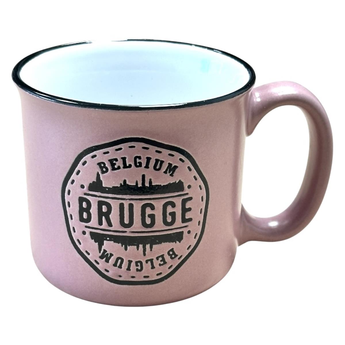 Koffietas Brugge/Belgium roze