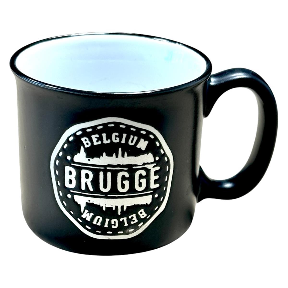 Koffietas Brugge/Belgium zwart
