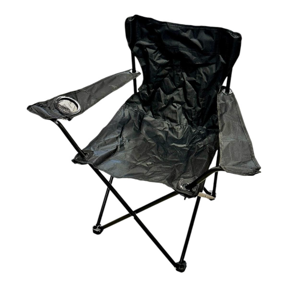 Campingstoel Zwart