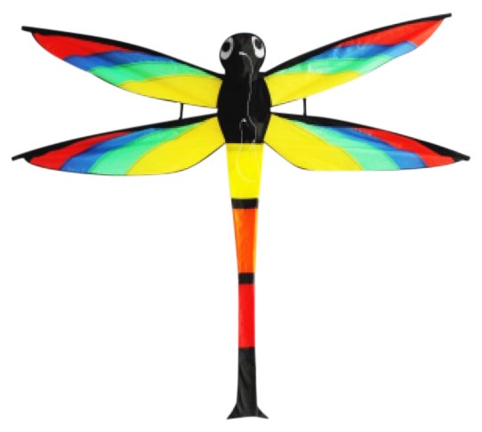 cerf volant enfant DRAGONFLY 3D 110x144 cm