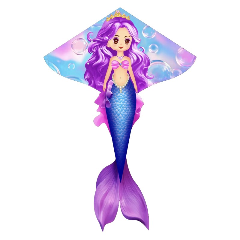 Kids kite mermaid XXL 220 cm