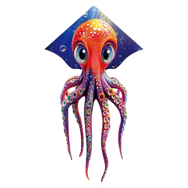 Kids kite octopus XXL 245 cm