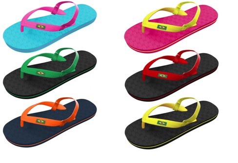 Slippers Brasil Kinderen 6Ass 26-27