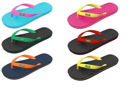 Slippers Brasil Kinderen 6Ass 30-31