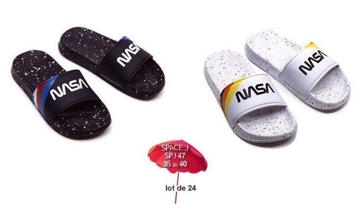 Slippers Space Dames 2 Ass 35 - 40