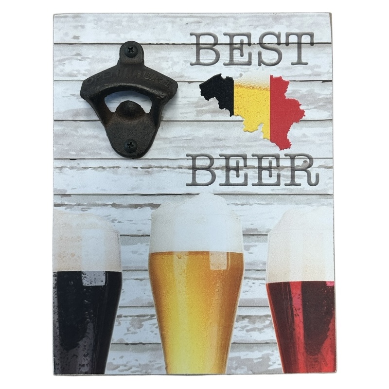Ouvre bouteille Best Beer 18x23 cm