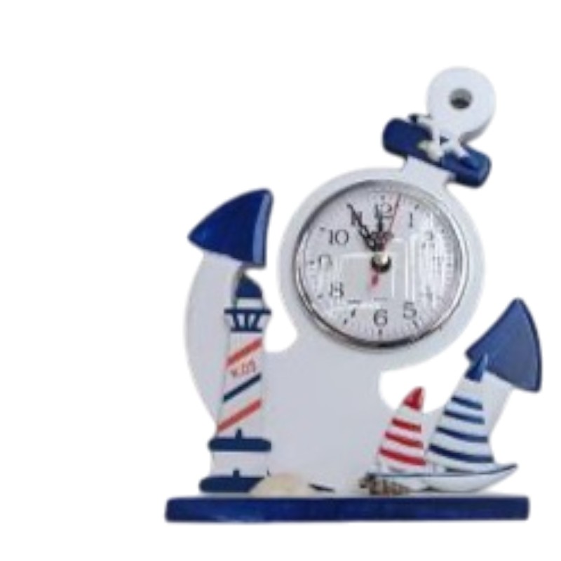 Deco clock anchor 21 cm