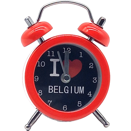 Wekker I Love Belgium 6/200