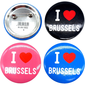 Button I Love Brussels