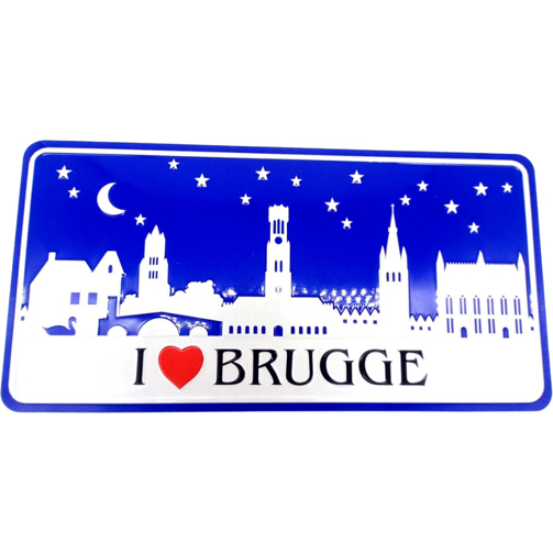 License Plate Brugge