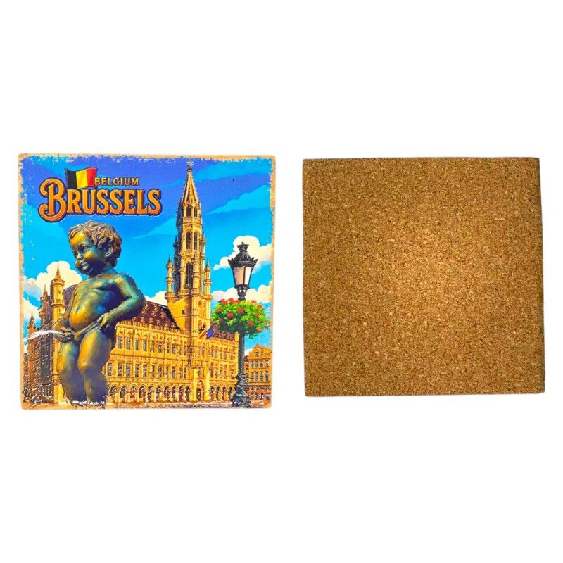 Onderzetter Brussel 10 * 10 cm