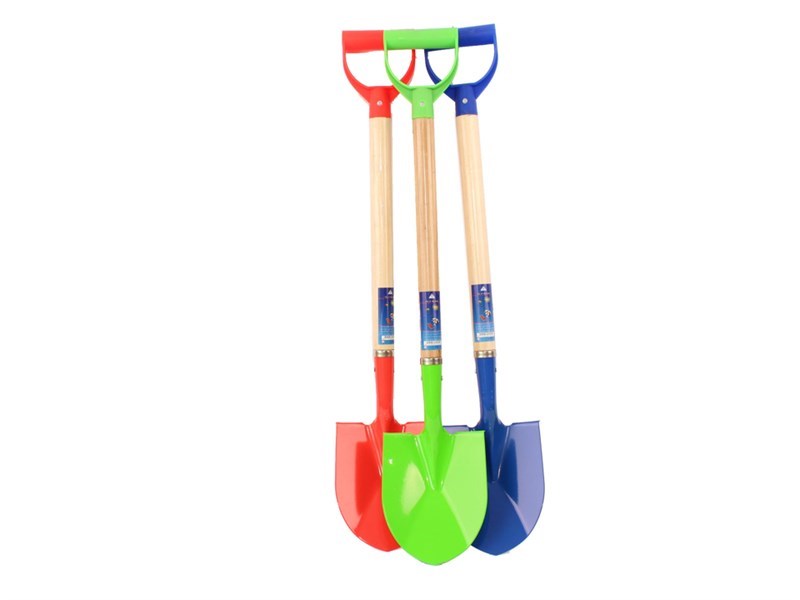Schep punt met D-handvat 80 cm 3 ass