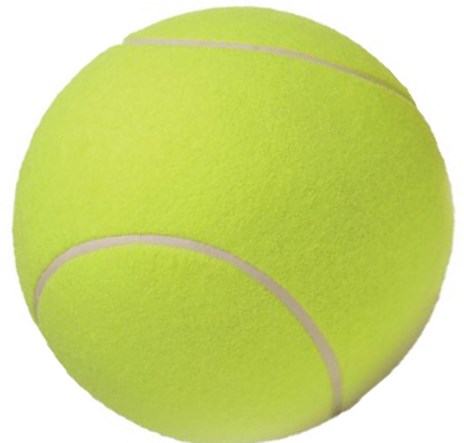 Balle de tennis Jumbo 21 cm