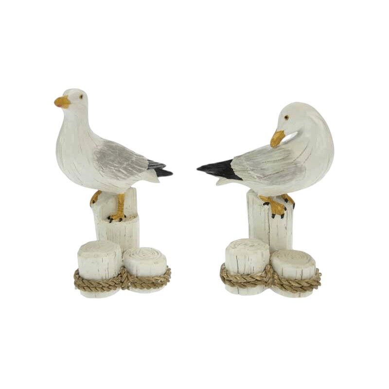 Meeuw op palen 2 ass. 10cm