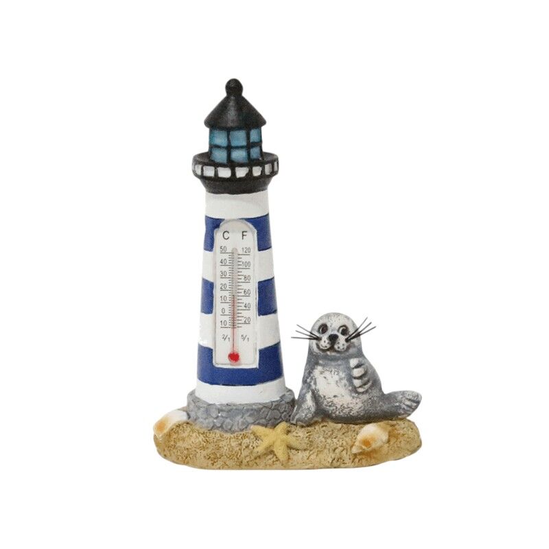 Thermometer vuurt. blauw + zeehond