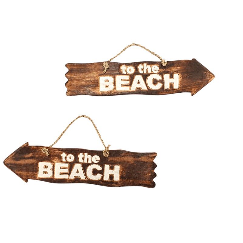 Pijl richting -To the beach- 40cm