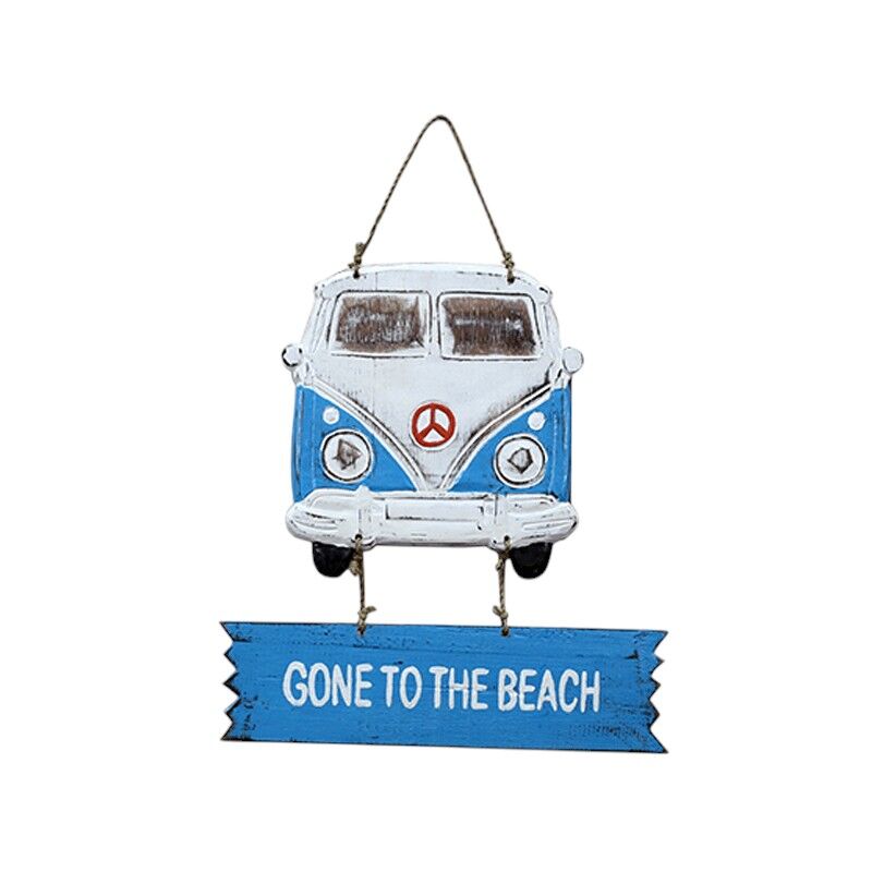 Deurhanger -Gone to the Beach- bl/w