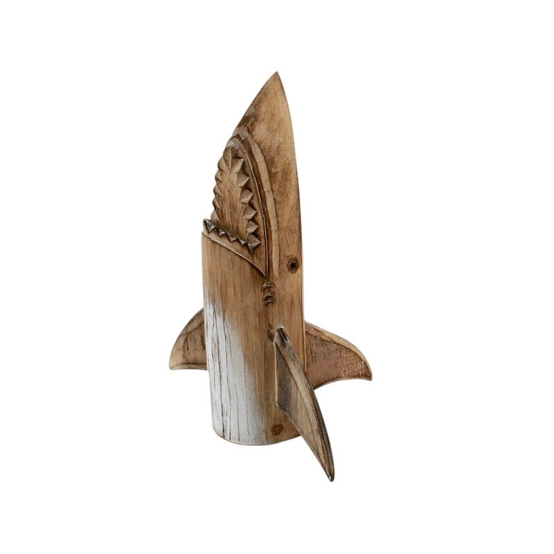 Haai van hout 30cm