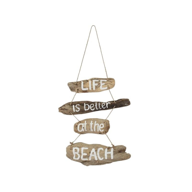 Driftwood met tekst  Life is better