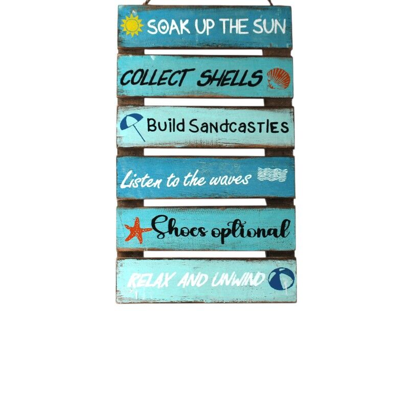 Tekstbord Soak up the Sun 50cm