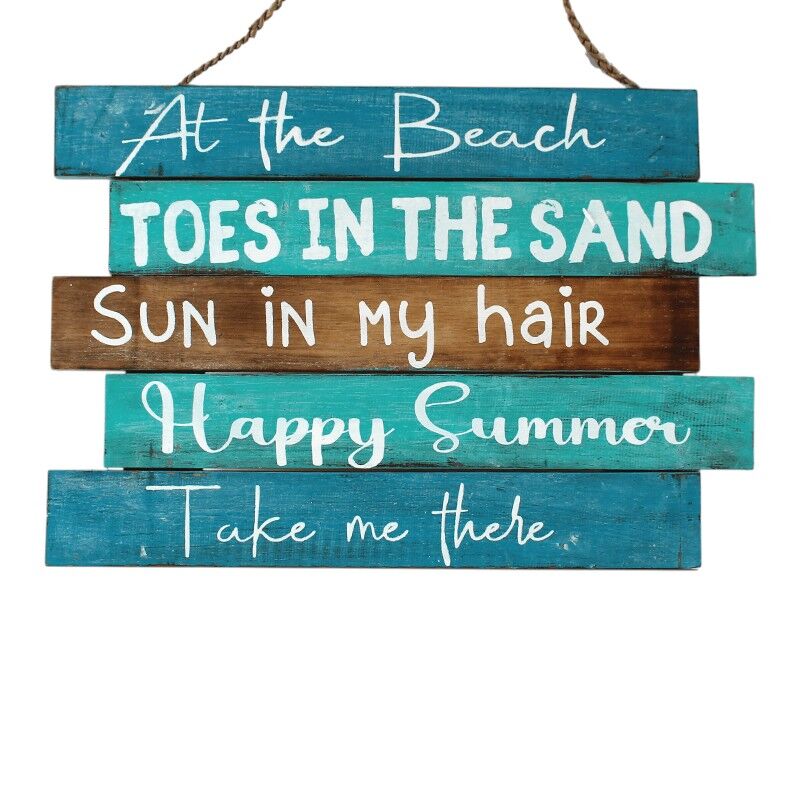 Tekstbord At the Beach 44cm