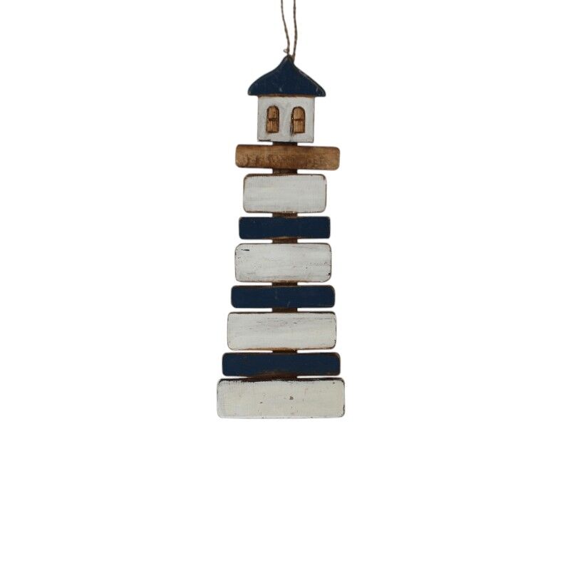 Hanger Vuurtoren blauw 40cm