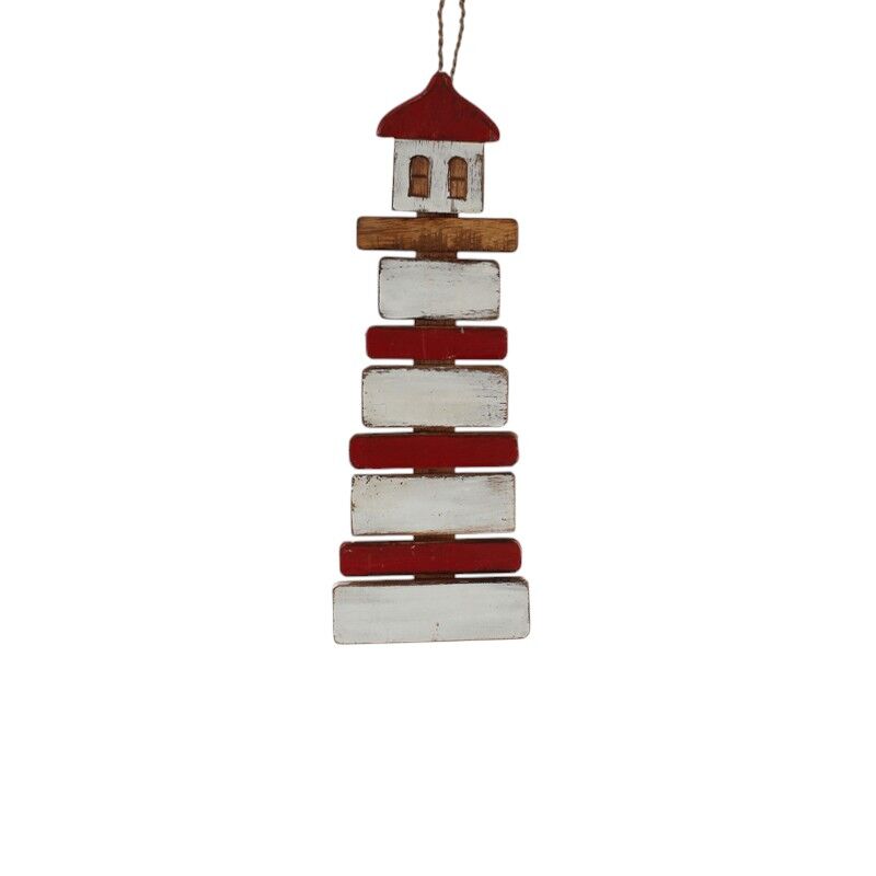 Hanger Vuurtoren rood 40cm