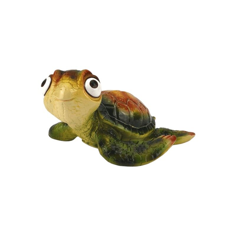 Schildpad groen, hoogte 9cm