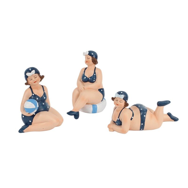 Strandlady klein donkerblauw - 3ass