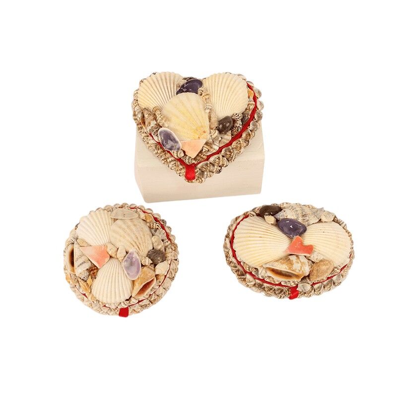 Schelpendoos 3 ass. 9x9x5cm
