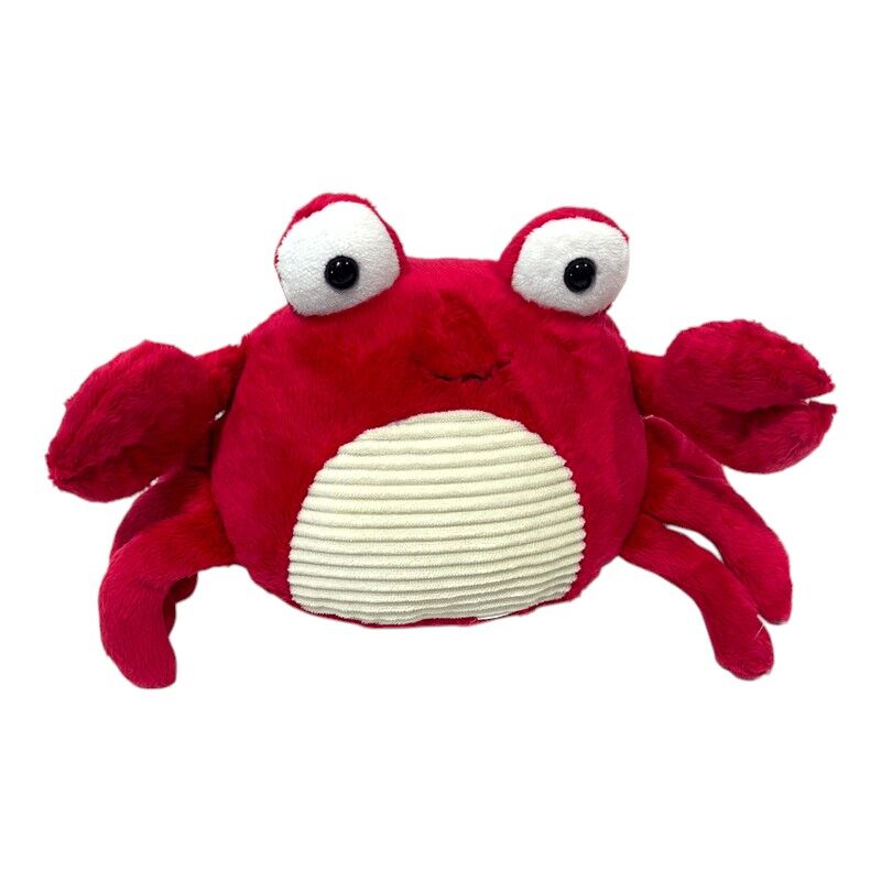 Krab pluche rood 35cm