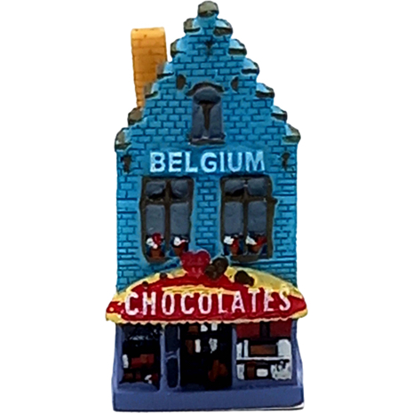 Huisje 5,5 Cm Belgium Chocolates