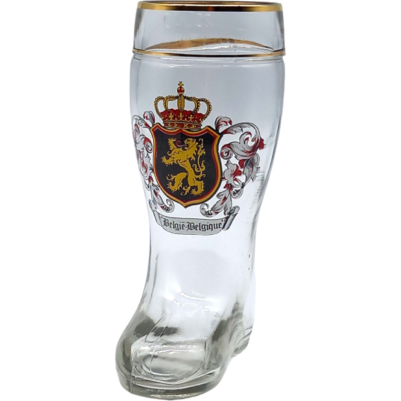 Beerglass F2 Belgium Emblem