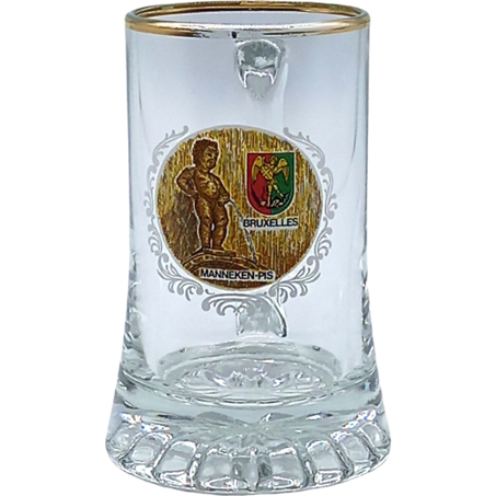 Beerglass G18 0,2 Brussels M.Pis