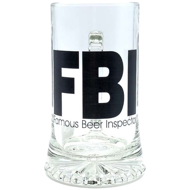 Beerglass G18 0,5 Fbi