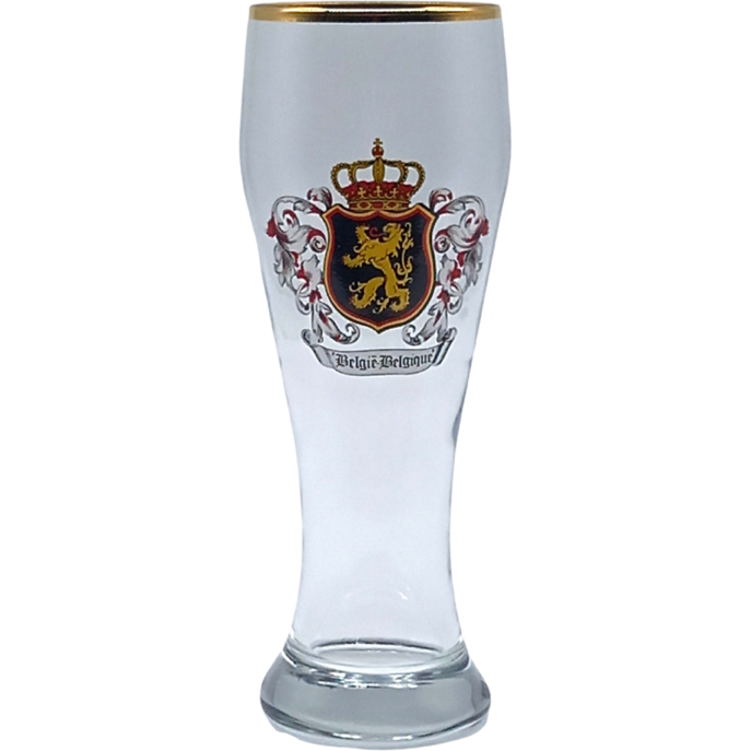 Beerglass W1 0,2 Belgium Emblem